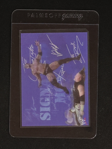 1999 Artbox WWF Lenticular Motion #6 The Rock Signature Moves — front