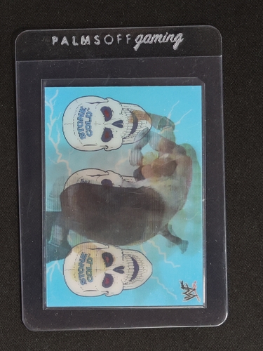 1999 Artbox WWF Lenticular Motion Stone Cold Steve Austin #37 — front