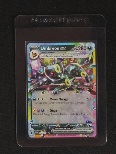 2025 Pokémon Prismatic Evolutions #060 Umbreon ex — front