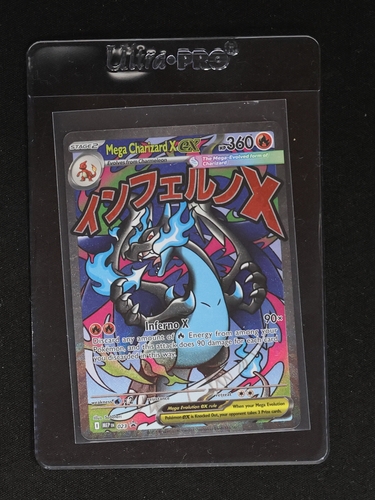 2025 Pokemon Mega Charizard X ex #023 Me: Mega Evolution Promo — front