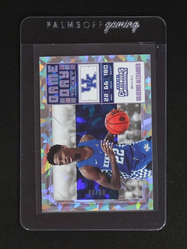 2018 Panini Contenders Draft Picks #14 Shai Gilgeous-Alexander Game Day Ticket RC — front