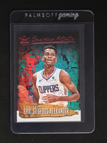 2018-19 Panini Court Kings Emerging Artists #5 Shai Gilgeous-Alexander — front