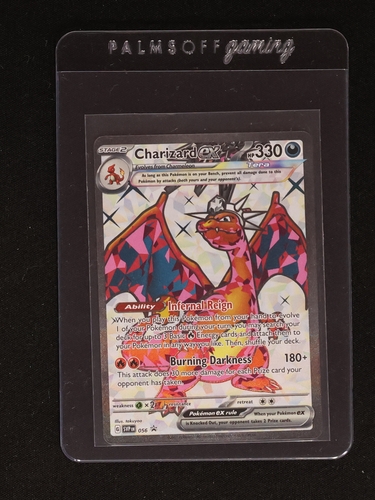 2023 Pokémon Scarlet & Violet #056 Charizard ex Tera — front