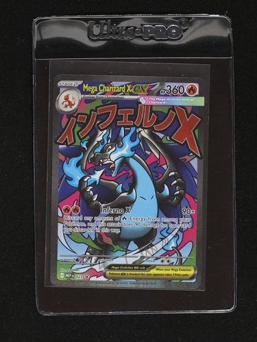 2009 Pokémon Black Star Promo #023 Mega Charizard X — front