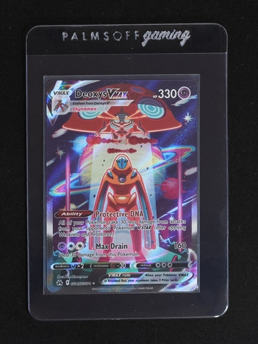 2023 Pokémon Crown Zenith Galarian Gallery #GG45 Deoxys VMAX — front