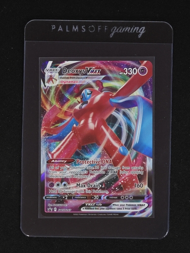 2020 Pokémon TCG SWSH Black Star Promo #SWSH267 Deoxys VMAX — front