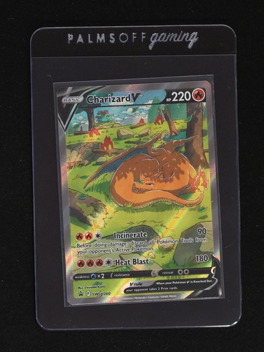 2022 Pokémon SWSH #260 Charizard V — front