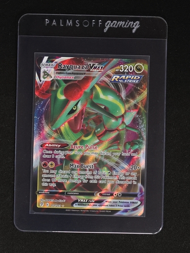 2021 Pokémon TCG Evolving Skies #111 Rayquaza VMAX — front