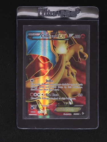 2014 Pokémon Flashfire #100 Charizard EX — front