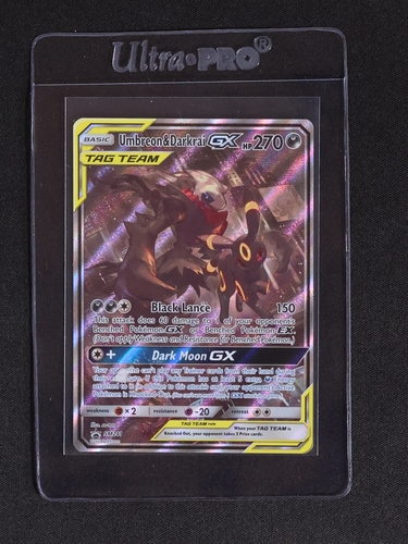 Pokémon Umbreon & Darkrai GX SM241 Tag Team Promo — front
