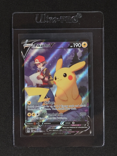 2022 Pokémon TCG Lost Origin #TG16 Pikachu V — front