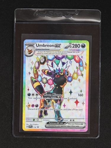 2023 Pokémon SV Black Star Promo #176 Umbreon ex — front