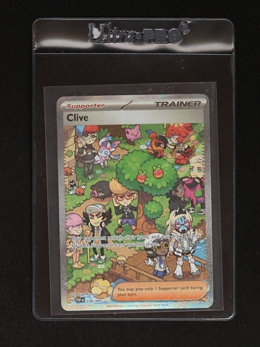 2024 Pokémon SV: Paldean Fates #236/091 Clive — front
