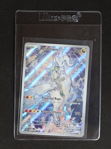 2023 Pokémon SV09: Journey Together #167 N's Reshiram — front