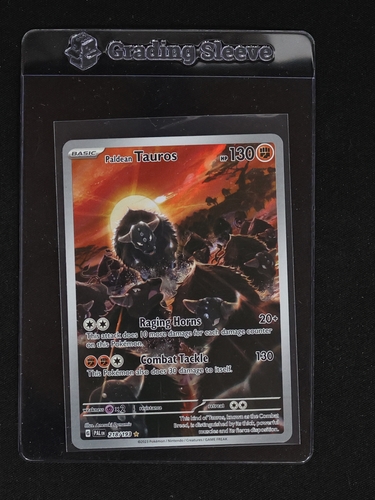 2023 Pokémon SV02: Paldea Evolved #218 Tauros — front