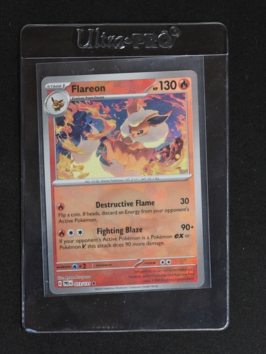 2023 Pokémon Scarlet & Violet Promo #167 Flareon — front