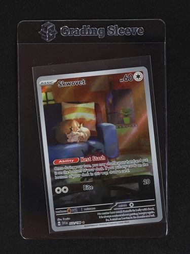 2023 Pokémon SV01: Scarlet & Violet Base Set #222 Skwovet — front