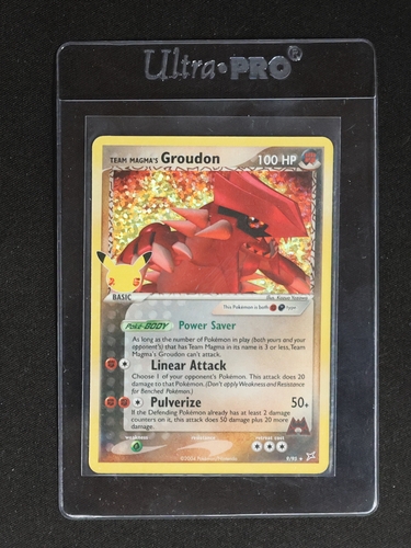 2021 Pokémon Celebrations #9 Team Magma's Groudon — front