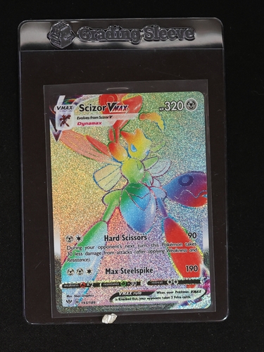 2020 Pokémon Darkness Ablaze #193 Scizor VMAX — front
