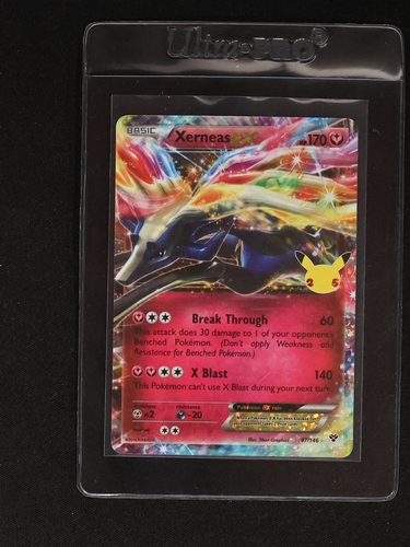 2021 Pokémon TCG Celebrations Classic Collection #97 Xerneas EX — front