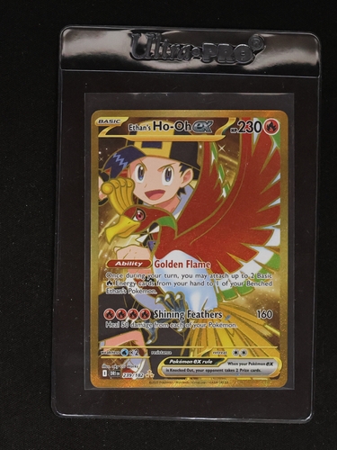2023 Pokémon TCG #239 Ethan's Ho-Oh EX — front