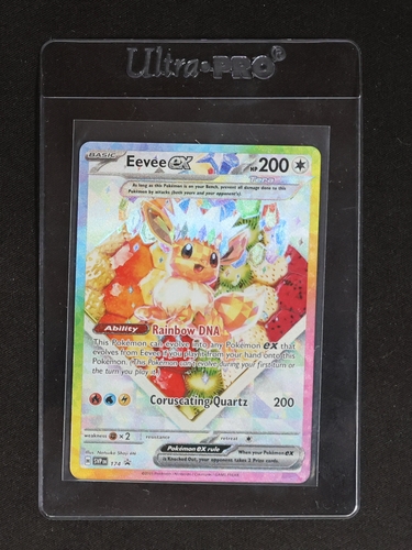 2025 Pokémon Eevee EX #174 Scarlet & Violet Black Star Promo — front