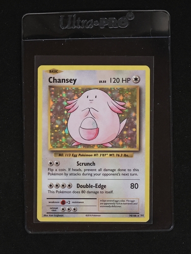 2016 Pokemon XY Evolutions #70 Chansey — front
