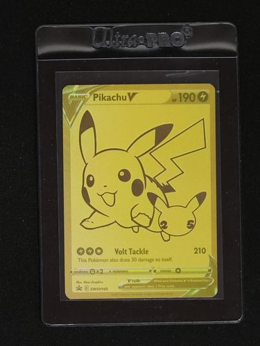 2021 Pokemon TCG #SWSH145 Pikachu V — front