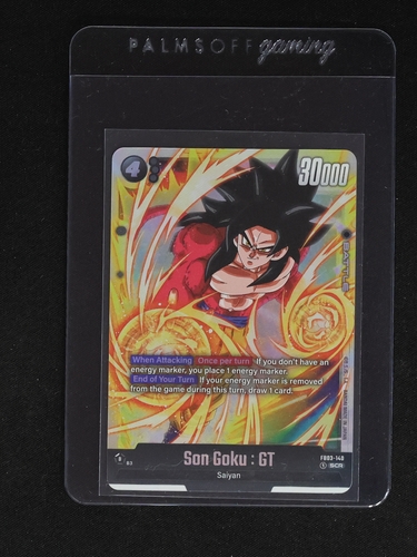 Dragon Ball Super Fusion World #FB03-140 Son Goku: GT — front