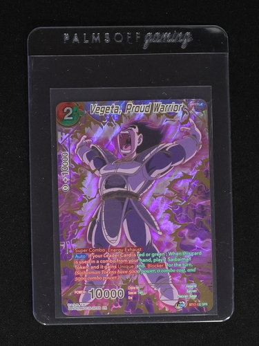 2022 Dragon Ball Super Card Game #BT17-132 Vegeta, Proud Warrior — front