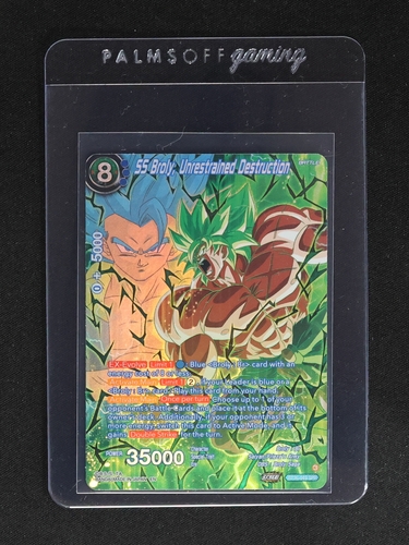 2026 Dragon Ball Super Card Game BT26-049 SS Broly, Unrestrained Destruction SPR — front