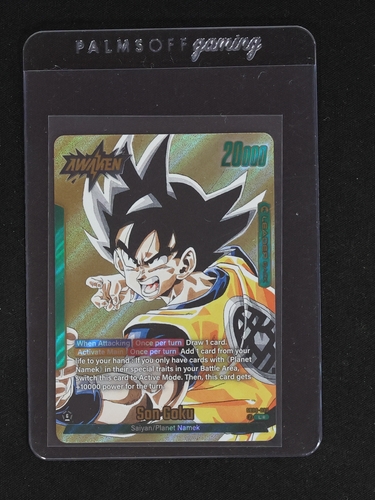 Dragon Ball Super Fusion World SB02-033 Son Goku Leader — front