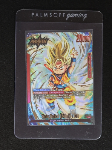 Dragon Ball Super Fusion World #FB05-001 Son Goku (Mini) DA — front