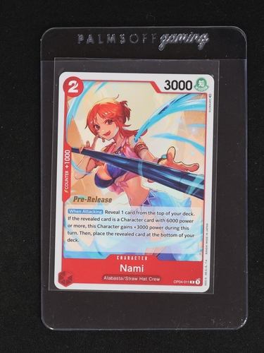 2023 One Piece TCG Kingdoms of Intrigue #OP04-011 Nami — front