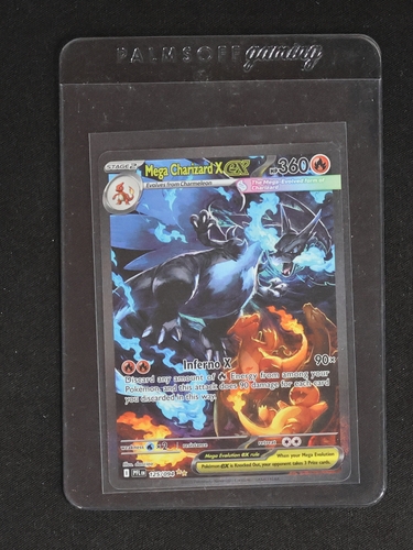 2020 Pokémon #125 Mega Charizard X EX Phantasmal Flames — front