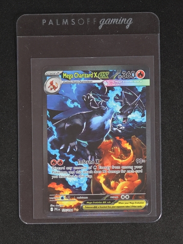 Mega Charizard X EX 125/094 Phantasmal Flames — front