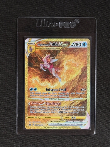 2023 Pokémon Crown Zenith #GG67 Origin Forme Palkia VSTAR — front