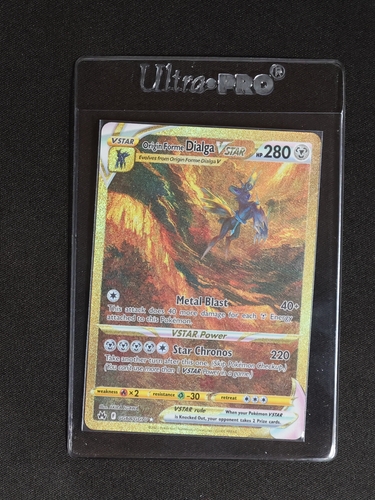 2023 Pokémon Crown Zenith #GG68 Origin Forme Dialga VSTAR — front