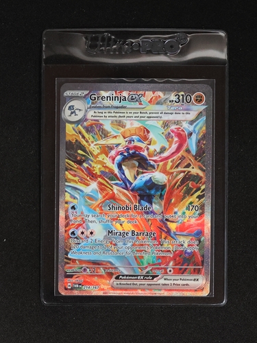 2024 Pokémon Twilight Masquerade #214 Greninja ex — front
