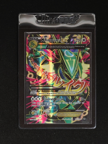 2015 Pokémon TCG #105 Mega Rayquaza EX — front
