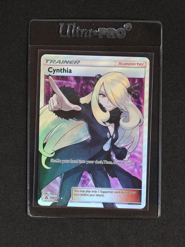 2018 Pokémon TCG Ultra Prism #148 Cynthia — front