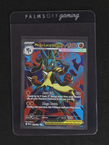 2025 Pokémon #160 Mega Lucario EX — front