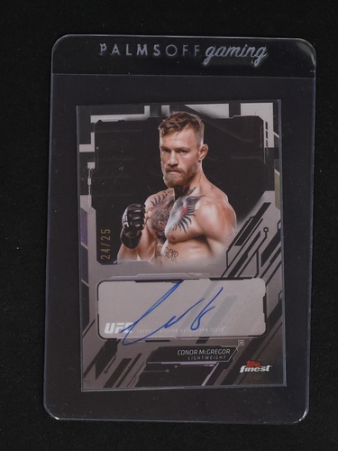 2025 Topps Finest UFC #24 Conor McGregor — front