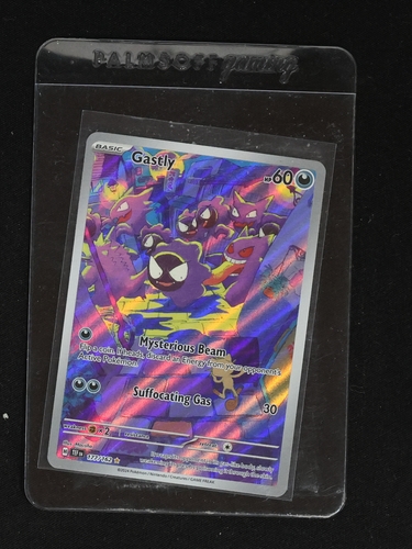 2024 Pokémon TCG Gastly Illustration Rare IR Holo #177 Temporal Forces — front