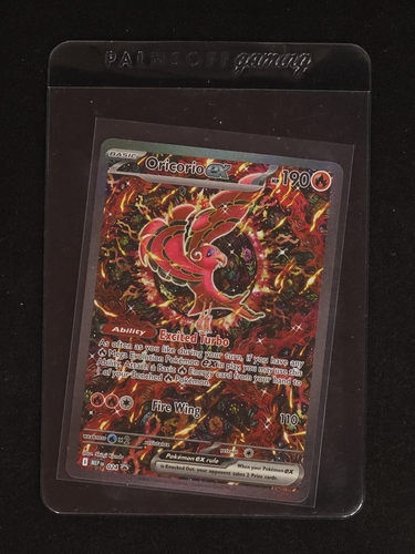 2025 Pokémon Oricorio ex 024 Me: Mega Evolution Promo Holo — front