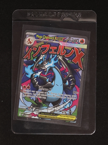 2025 Pokémon MEP #023 Mega Charizard X ex — front