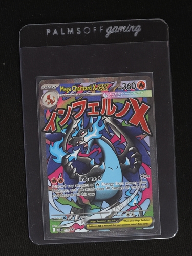 2025 Pokémon Mega Charizard X ex #023 Black Star Promo — front