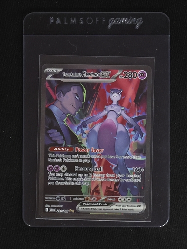 2022 Pokémon TCG #231 Team Rocket's Mewtwo EX — front
