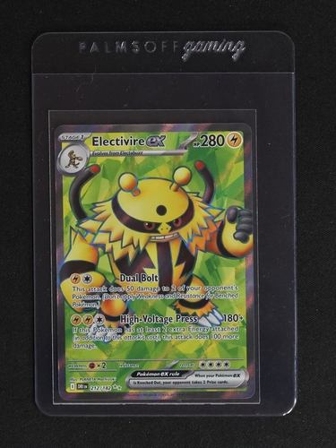 2025 Pokémon SV10: Destined Rivals #212 Electivire ex — front