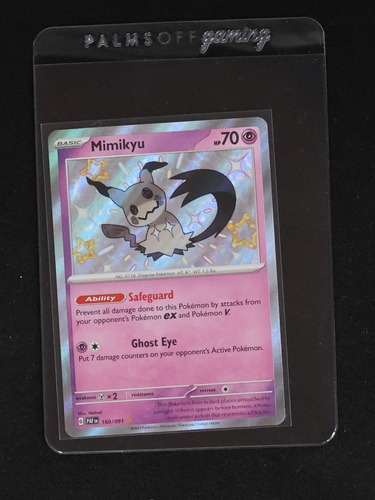 2023 Pokémon Paldean Fates #160 Mimikyu — front